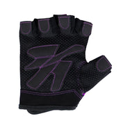 Women's Fitness Gloves -Black/Purple