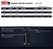 Monroe Cropped Leggings - Green
