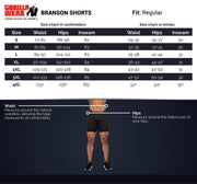 Branson Shorts - Black/Red