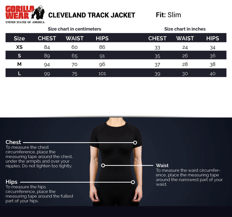 Cleveland Track Jacket - Black