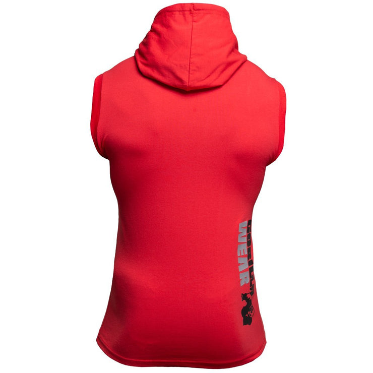 Melbourne S/L Hooded T-shirt - Red