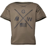 Sheldon Work Out Top - Army Green