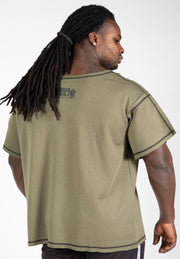 Sheldon Work Out Top - Army Green