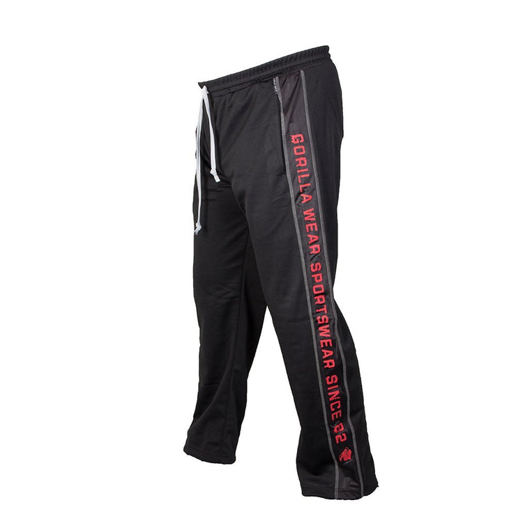 Functional Mesh Pants - Black/Red