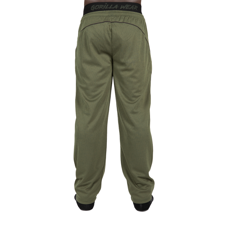 Mercury Mesh Pants - Army Green/Black