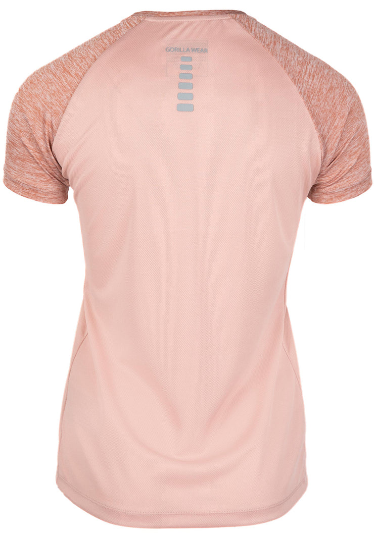 Monetta Performance T-shirt - Salmon Pink
