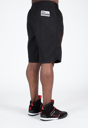 Augustine Old School Shorts - Black/Red