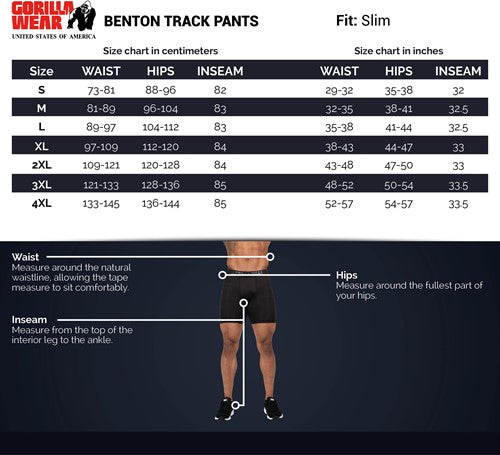 Benton Track Pants - Gray