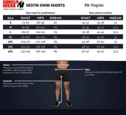 Destin Swim Shorts - Black