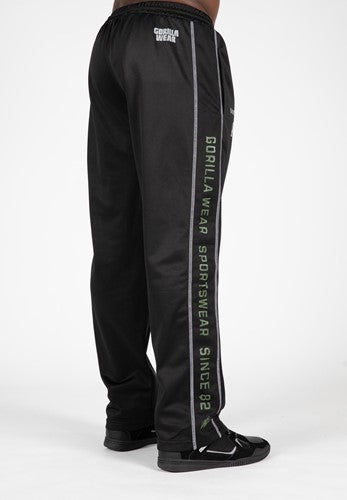 Functional Mesh Pants - Black/Green