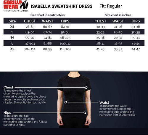 Isabella Sweatsshirt Dress - Black
