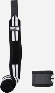 Knee Wraps 250cm - White/Black