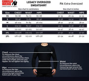 Legacy Oversized Sweatshirt - Black
