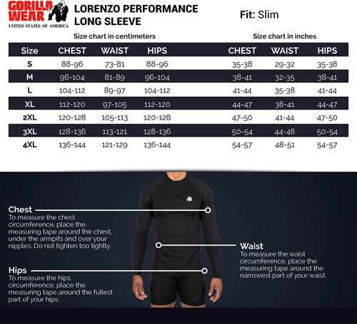 Lorenzo Performance Long Sleeve - Black