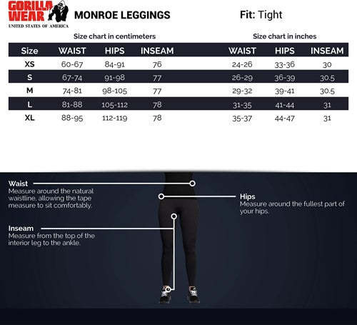Monroe Leggings - Black