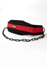 Nylon Dip Belt - Black/Red
