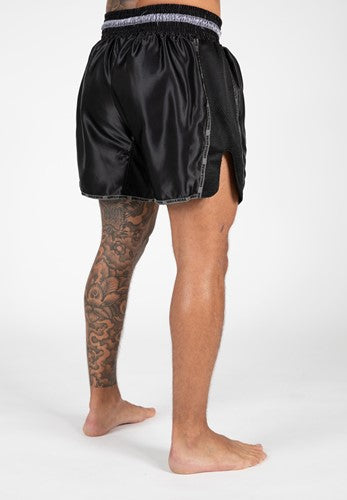 Piru Muay Thai Shorts- Black