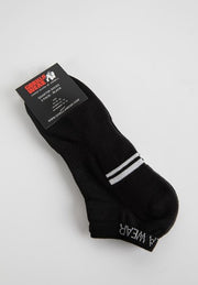 Quarter Socks 2Pack - Black