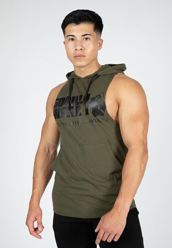 Rogers Hooded Tank Top - Army Green