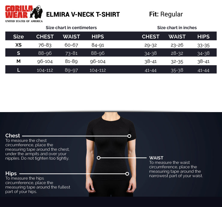 Elmira V-neck T-shirt - Gray Melange