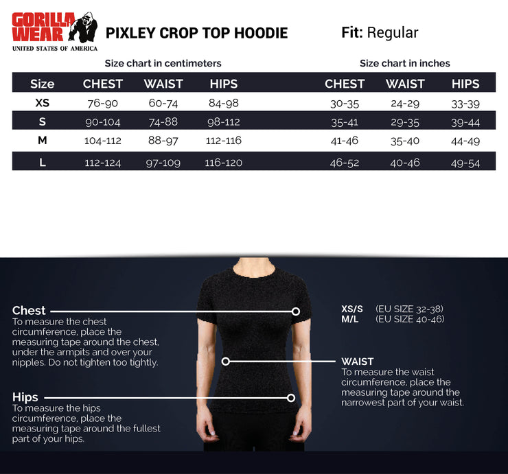 Pixley Crop Top Hoodie - Gray