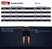 Wenden Track Shorts - Black/Gold